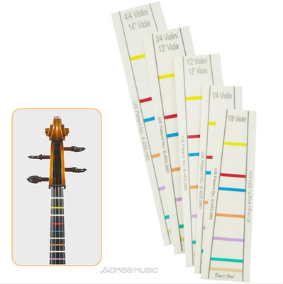 Don't Fret Fingerboard Position Marker Indicator -4/4,3/4 Violin - 14'',13'' Viola