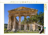 Calvendo Puzzle Segesta - Greek Temple | 1000 Pieces, Finished Size 25.2 × 18.9