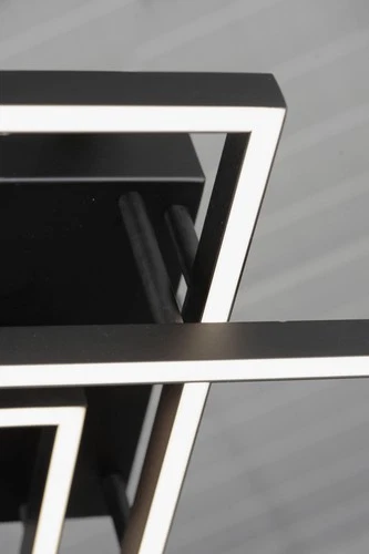 ET2 E21513 Champagne Traverse 24"W Led Flush Mount Ceiling Fixture - Picture 9 of 12