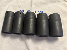 Snap-on 1/2" Drive 5pc 6pt Metric Deep Impact Set (29-30, 34-36 mm) 305SIMMY
