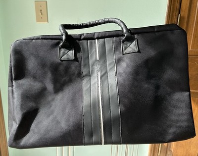 Montblanc Parfums Nylon Travel Duffel Tote Bag Black 20 Fair-Read-2 Flaws