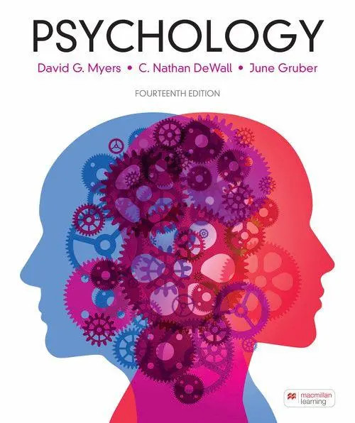 Psychology David G. Myers (U. A.) Taschenbuch Englisch 2024 Macmillan Learning-image