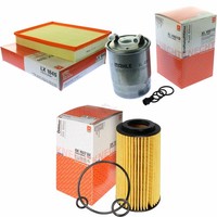 Mahle / Knecht Kraftstofffilter KL 490/1D Luftfilter LX 1845 ÖLfilter OX 153/7D2