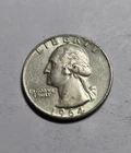 1964 Circulated Silver Washington Quarter (Q140)
