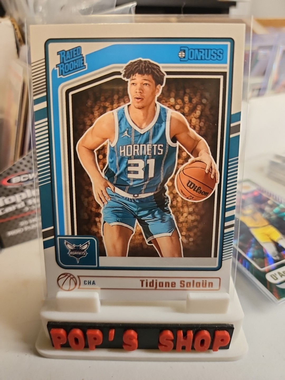 2024-25 Panini Donruss - Rated Rookie Tidjane Salaun #229 (RC)