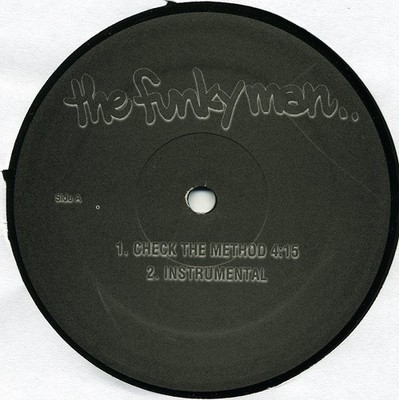 The Funky Man - Check The Method / Do Your Thing (12'', Bla)