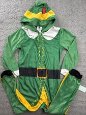 Boys Youth Medium 8 Buddy The Elf Christmas Long Sleeve One Piece Union Suit
