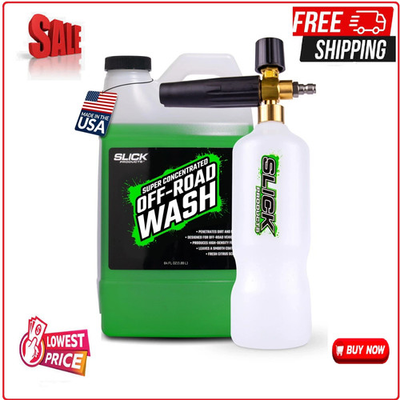 #ad Off Road Wash 64 oz. Pressure Washer Foam Cannon Bundle – Super Concentra... $98.95