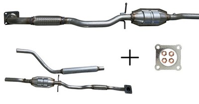   NEU Katalysator KAT hinten AUDI A2 8Z0 1.4 2000 - 2005 55 KW 75 PS AUA BBY 