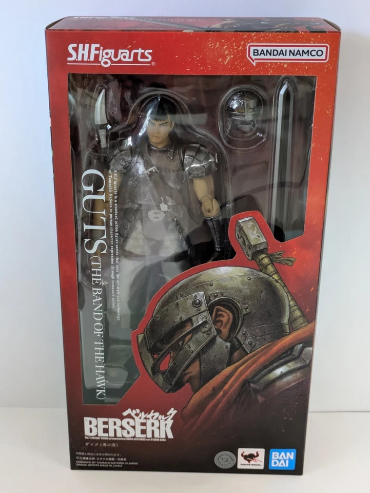 S.H.Figuarts Berserk Guts The Band of the Hawk Action Figure TAMASHII NATIONS - Image 2 of 4