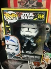 Funko Pop Clone Trooper Fives #768 Star Wars The Clone Wars Vinyl Figure