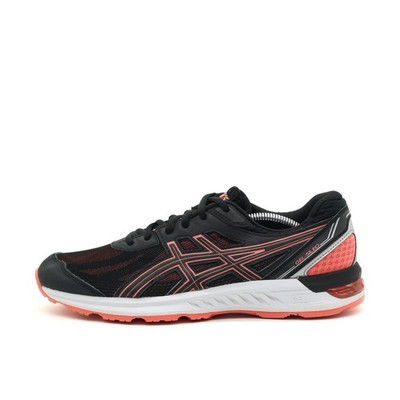 ASICS Damen Gel-Sileo Sneaker Schwarz/Rosa Low-Top Laufschuh EU 40.5