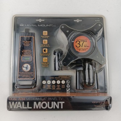 Level Mount EL37DJ TV Wall Mount Up To 37in Full Motion 100lb Black VESA
