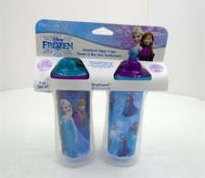 Disney Frozen Insulated Sippy Cups BPA Free Leak Proof Drop Guard 9oz