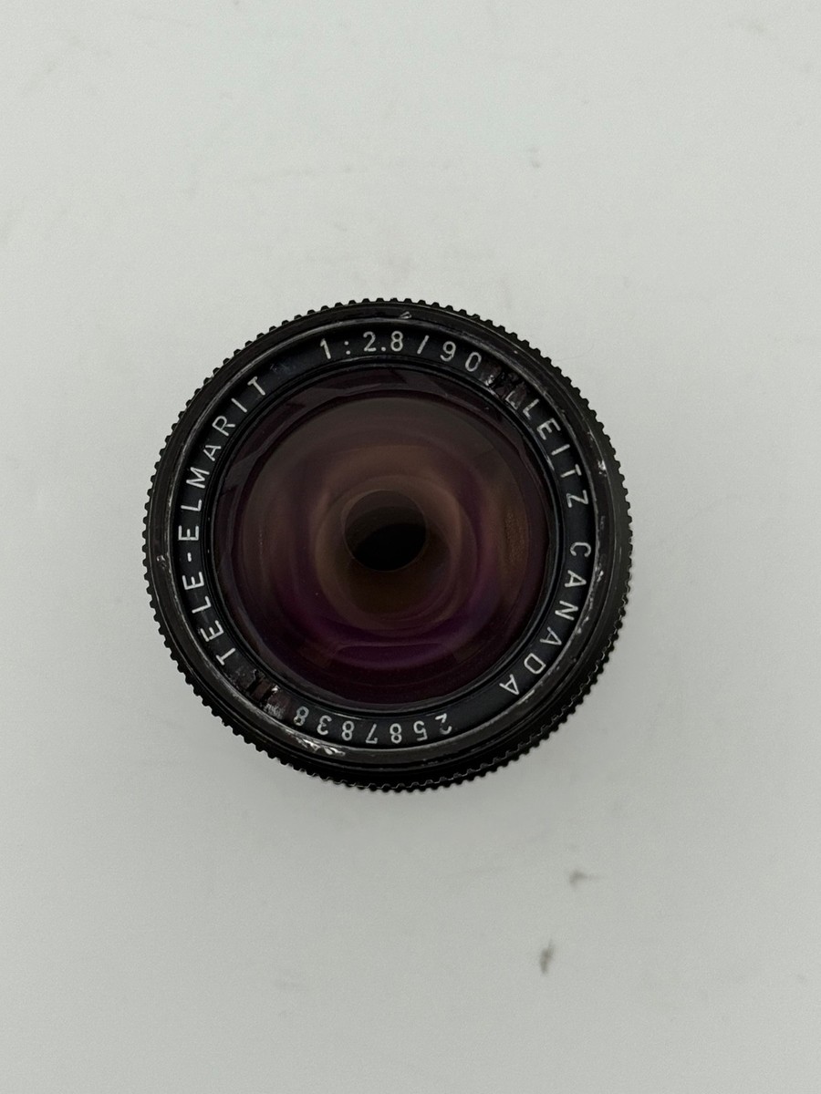 Leica Canada 90mm f2.8 Tele Elmarit M Mount Lens | eBay