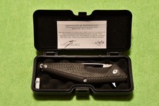 *RARE* BROUS BLADES DIVISION (Satin) # X154 of 250 / CF Handle Flipper D2 EDC
