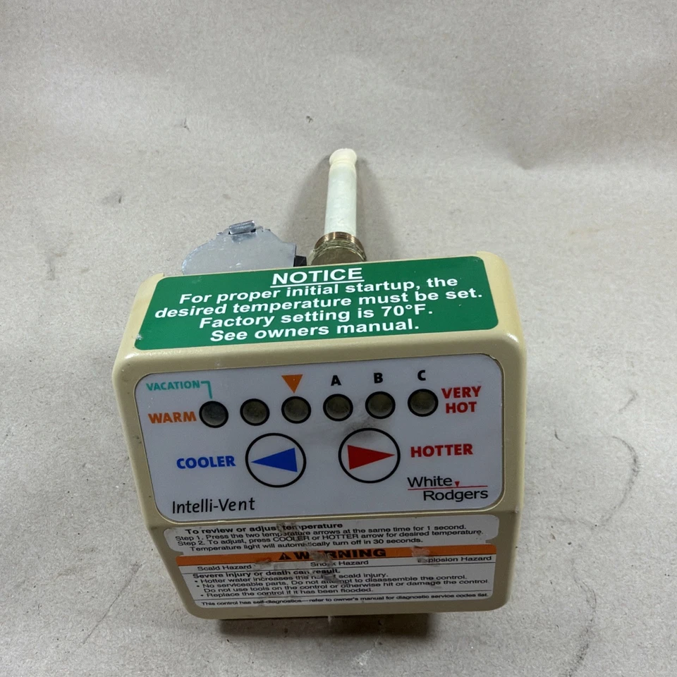 PROBADO 🔥 Válvula de gas Rogers blanca 316158-000 37E73A301P1 Foto 2 de 4