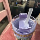 Hand Crafted 20oz Tumbler With Cute Purple For A Surfing Or Someone Love Beach — photo 3