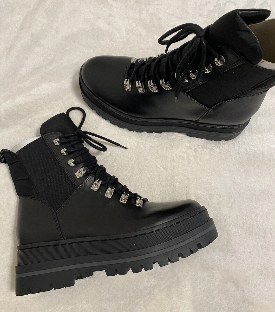Marc fisher top lace up booties