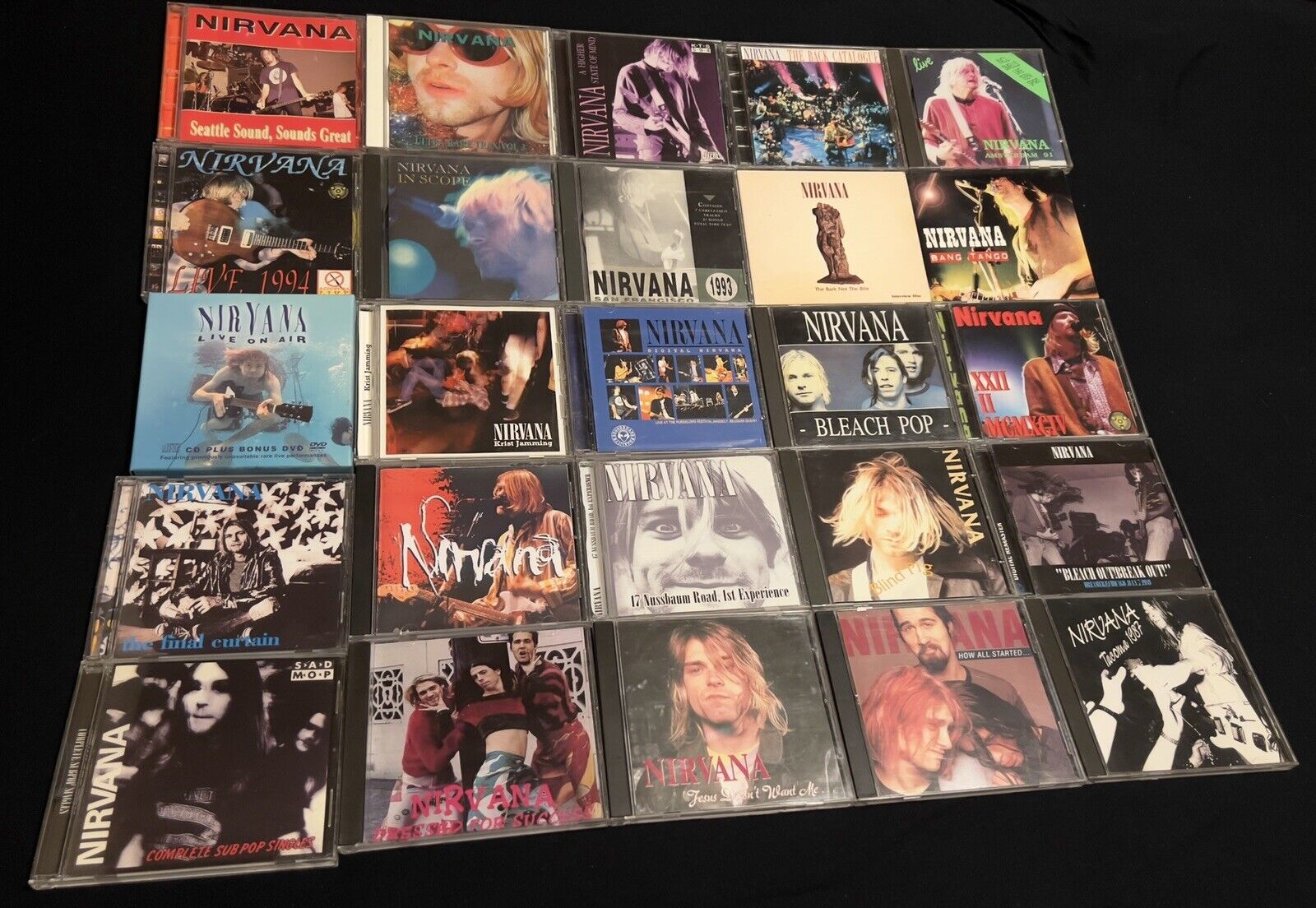 Huge Collection! Nirvana CD lot 160+ Items (PLEASE READ DESCRIPTION FIRST!!!)