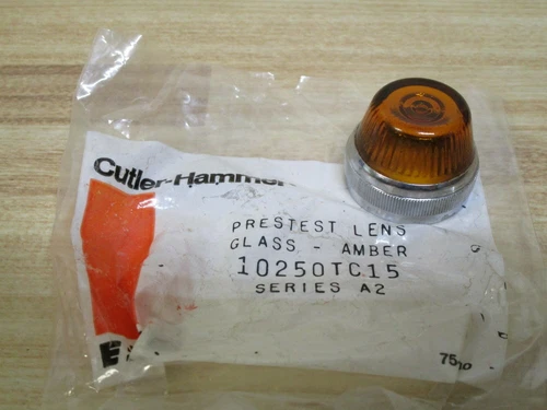 Cutler Hammer 10250TC15 Pilot Light Cap Lens
