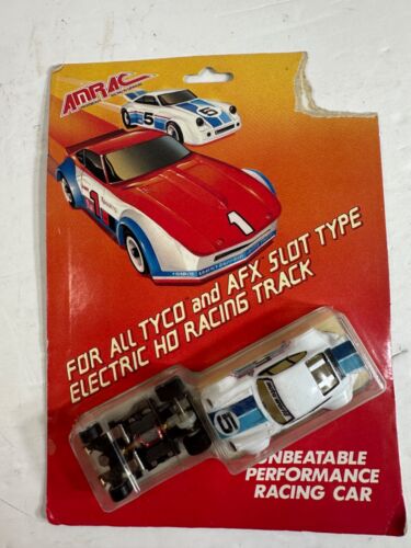 AMRAC HO Slot Car PORSCHE CARRERA 5 Bosch Auto World Package New in Package
