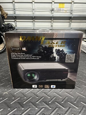 Projecter: Omni Laser RS3100 Projector With Screen