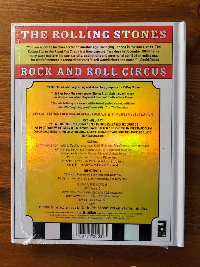 Rock'n'Roll Circus SPECIAL LIMITED BOX … The Rolling Stones Ready Remastered 'Rock and Roll Circus