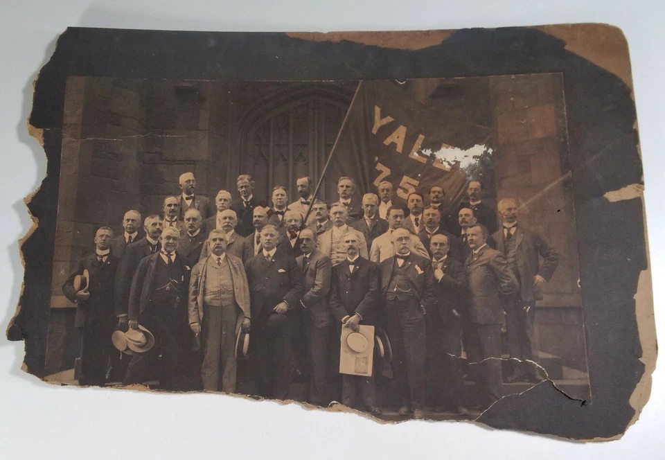Yale University Antique Photo Class of 1875 Alumni Rare Original Large - Image 2 of 4