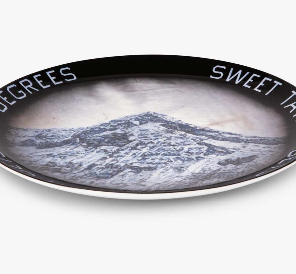 Ed Ruscha Limited Edition Plate Sweet Taters Artist Plate Project