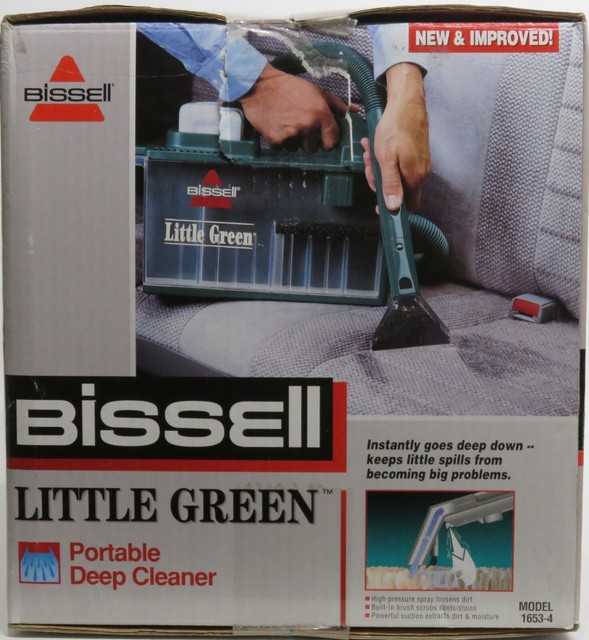 bissell green machine upholstery cleaner