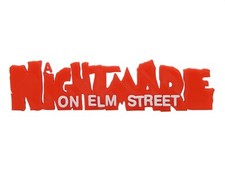 Nightmare On Elm Street 3D Logo Sign Display Horror Movie Wall Desk Shelf Art