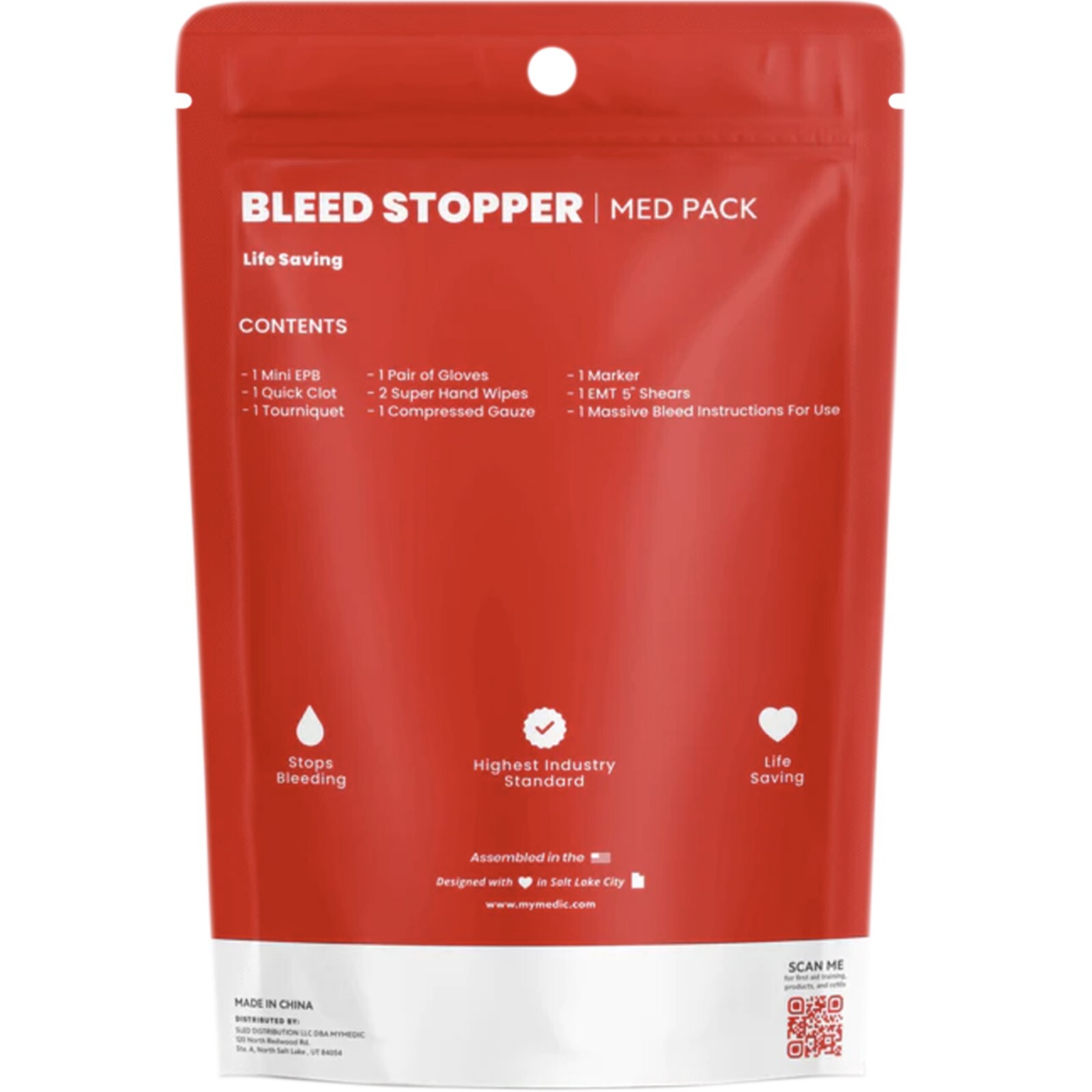 My Medic Bleed Stopper Med Pack First Aid Kit Bandage Emergency Rescue