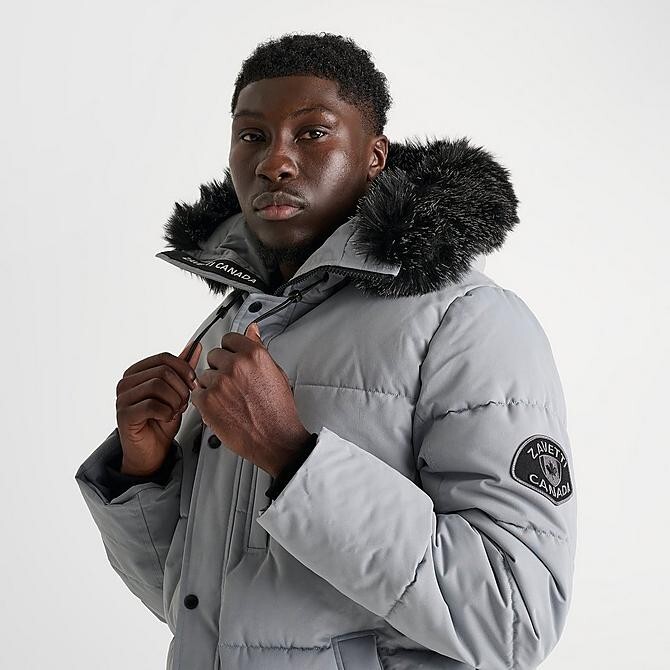 Zavetti Canada Oshawa 2.0 Mens Puffer Parka Jacket 4075445 010 XL