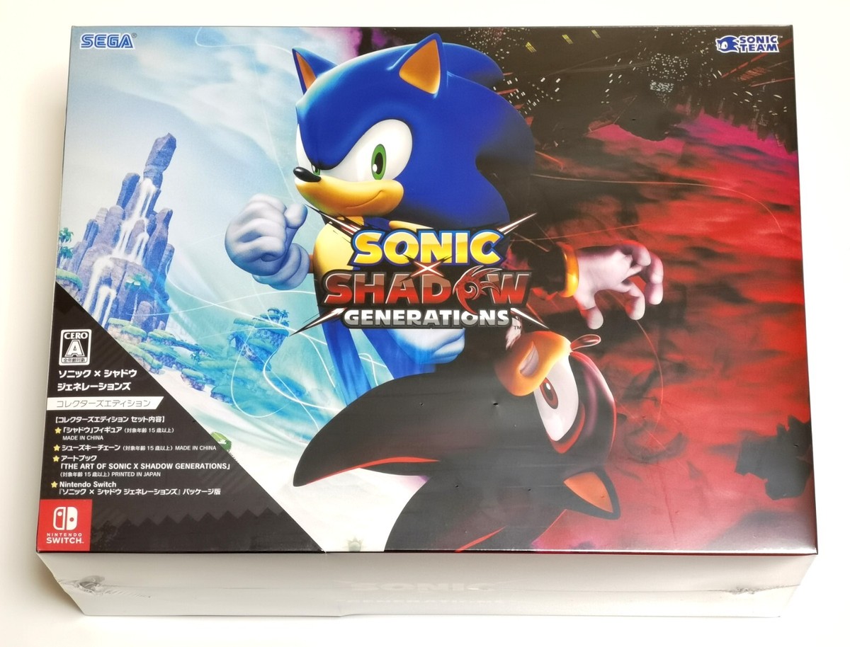 ソニックXシャドウ ジェネレーションズ　コレクターズエディション ソフト有り Sonic x Shadow Generations Collector's Edition (Nintendo Switch