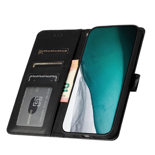 Para iPhone Samsung Huawei OPPO Xiaomi Tarjeta Billetera Estuche Cuero Abatible Soporte Cubierta - Imagen 3 de 8