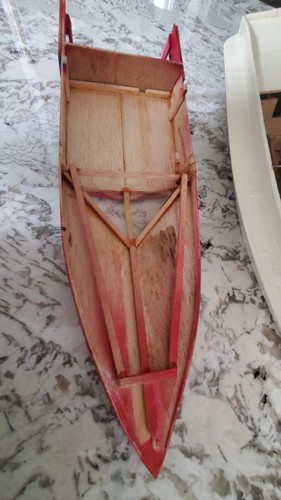 Vintage 50's-60's Battery Operated Wooden Boat - Picture 8 of 14