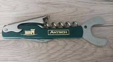 Antique Antech lemonade bowl, bottle opener, corkscrew