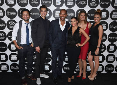 Izzy Diaz Jose Moreno Brooks Amaury Nolasco Eva Longoria Alex Mene - Old Photo 1