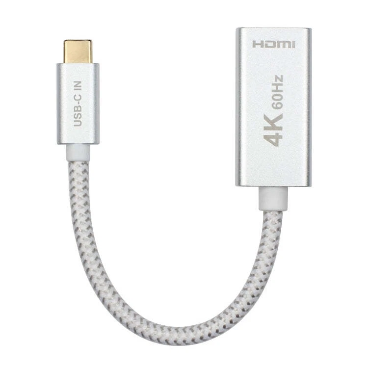 USB 3.1 Type-C Male to HDMI Female Video Adapter Cable, Length: 20cm - Image 2 of 4