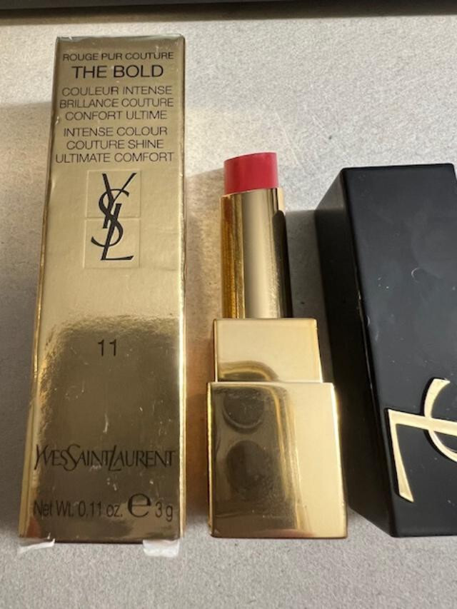 YSL The Bold Intense High Pigment Lip Colour Lipstick 11 NUDE