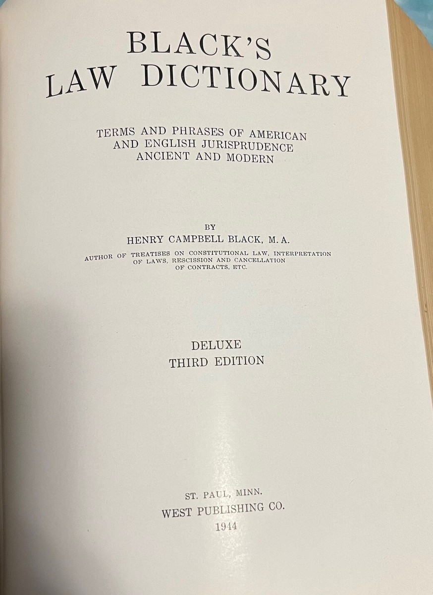 BLACK'S LAW DICTIONARY（ハードカバー） $_57.JPG?set_id=880000500F