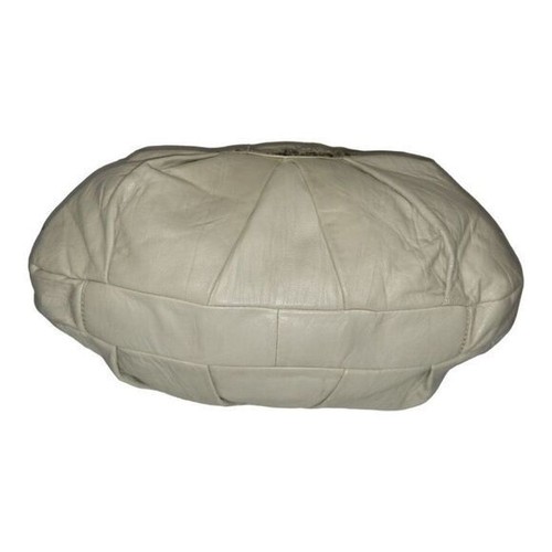Borsa Steven by Steve Madden Hobo in pelle panna borsa a tracolla manico a catena con chiusura girevole - Foto 5 di 7