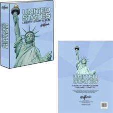 Stamp Album US Liberty I Vol 1 Part D 2017 - 2022 Pages + Binder New HE Harris