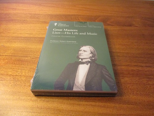 Great Courses: Great Masters: Liszt. (2) DVD Set. Brand New. with Guidebook. - Picture 2 of 3