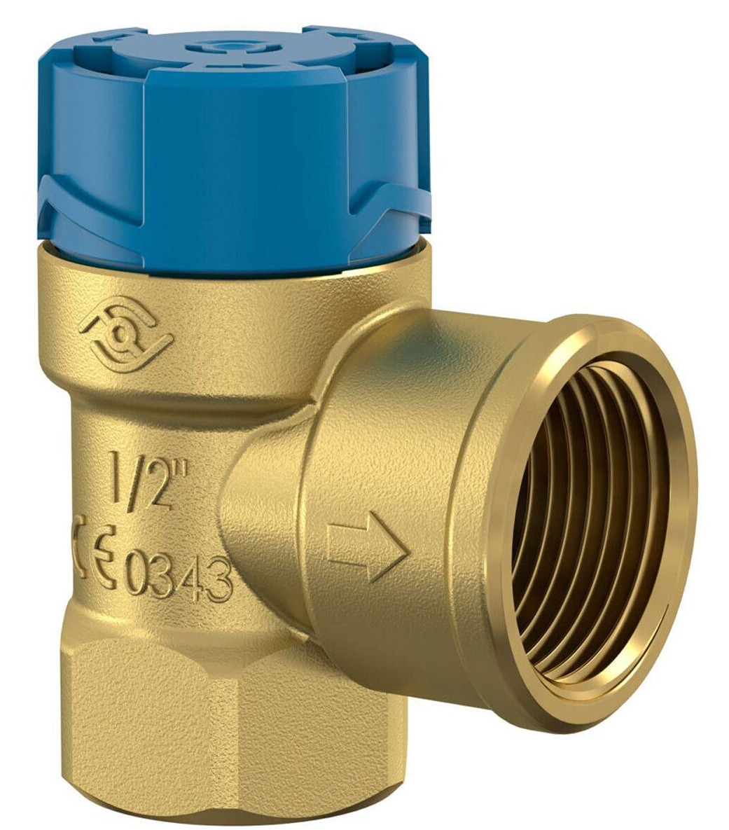 Messing Überdruckventil G1/2" - Sicherheitsventil Für Wasser & Gas