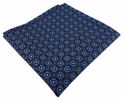 TigerTie Designer Einstecktuch gemustert - Stecktuchgröße 30 x 30 cm