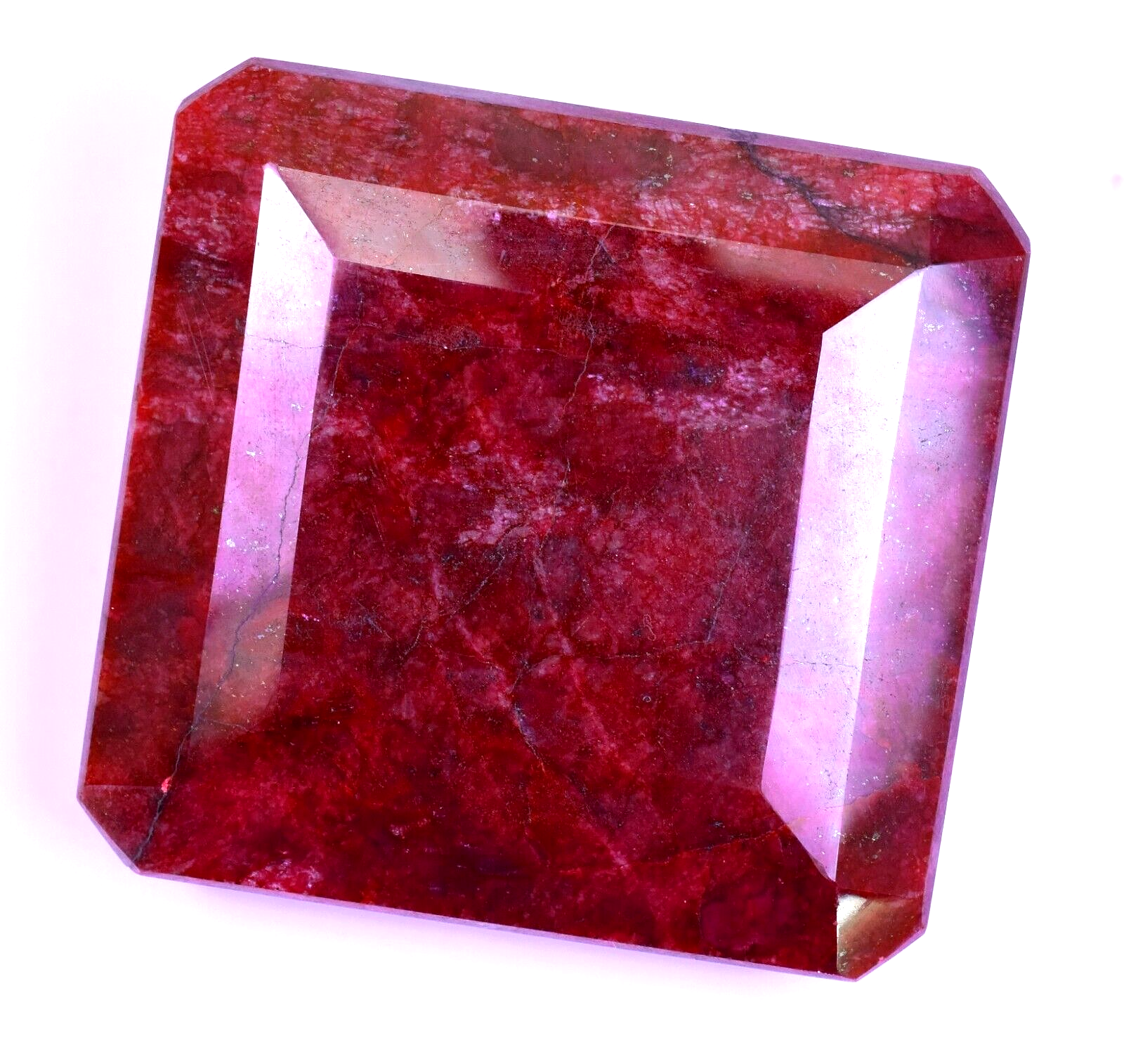 Ruby Red Edgers 979.70 Ct Natural HUGE Red Ruby Certified Museum Grade Emerald Loose ...