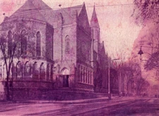 1906 Battell Chapel Yale New Haven CN Vintage Postcard