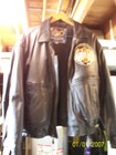 VTGE DISNEY  MEN’S  Mickey Mouse Motor Rally Leather Jacket Size Large. EUC